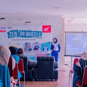 “Zen on Wheels” ala Honda Banten, Tenang Berkendara dari Kampus untuk Kartini Masa Kini